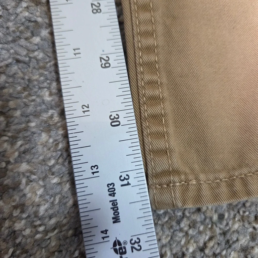 Polo‎ Ralph Lauren Mens Tan Khaki Authentic Dungarees Cotton Pants 32x32